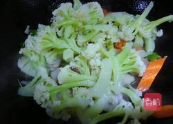 花菜炒咸肉的做法图解6