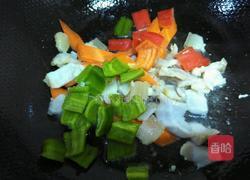 花菜炒咸肉的做法图解5