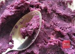 紫薯开花馒头的做法图解3