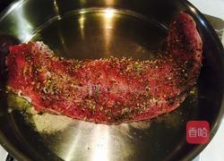 火腿片烤猪里脊的做法图解4