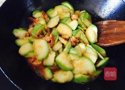 西葫芦虾肉的做法图解2