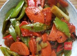 青椒火腿的做法图解9