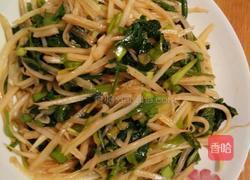 凉拌菠菜土豆丝的做法图解6