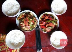 菜花瘦肉的做法图解11