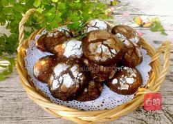 裂纹巧克力曲奇的做法图解14