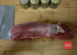 烤火腿猪里脊的做法图解1