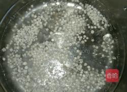 牛奶西米露的做法图解2