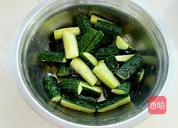 凉拌酸辣黄瓜条的做法图解3