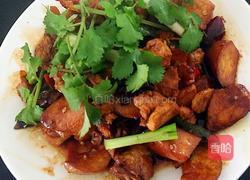 杏鲍菇炆鸡的做法图解7