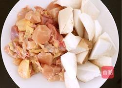 杏鲍菇炆鸡的做法图解1