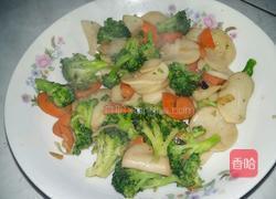 杏鲍菇炒西兰花的做法图解10