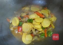 茨菇炒咸肉的做法图解8