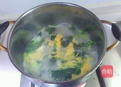 青菜蛋花汤的做法图解4