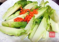 白灼儿菜的做法图解2