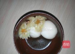 菊花红糖汤圆！的做法图解3