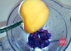 紫薯奶昔的做法图解2