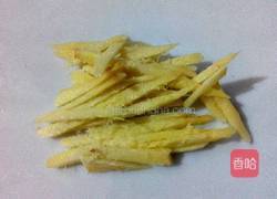 荷兰豆炒瘦肉的做法图解3