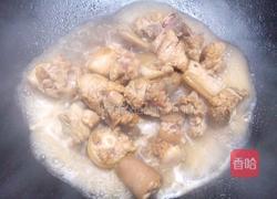 猪尾煲花生的做法图解7