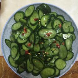 酸酸甜甜辣黄瓜 的做法[图]