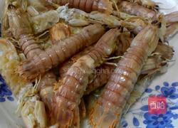 红烧椒盐味皮皮虾的做法图解2