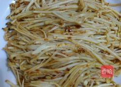 麻辣金针菇的做法图解4