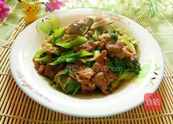 葱爆羊肉的做法图解9