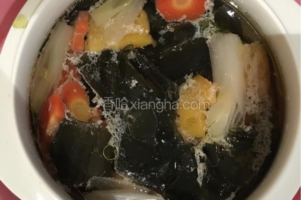 蔬菜海带鸡汤