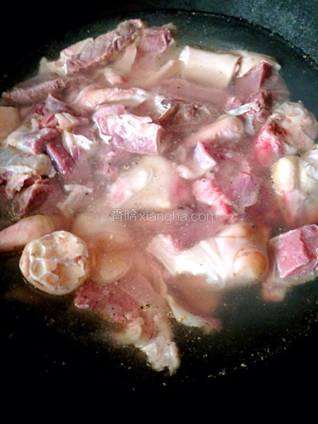 羊肉焯水去掉血腥