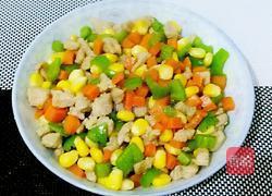 三色肉丁的做法图解5