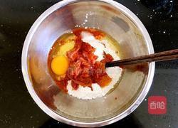 泡菜煎饼的做法图解2