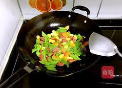 荷兰豆炒白果的做法图解5