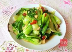 蒜蓉上海青的做法图解6