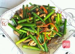 蒜薹滑肉丝的做法图解8