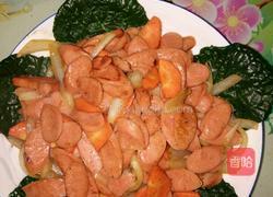 小炒火腿的做法图解5