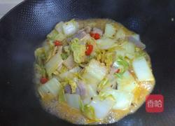 大白菜炒咸肉的做法图解9