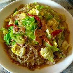 包菜粉条肉的做法[图]