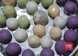 彩色汤圆的做法图解4