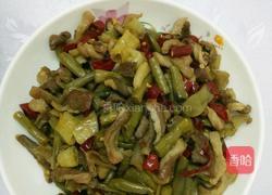 爆炒酸辣猪肚的做法图解4