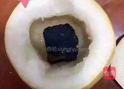 黑糖炖雪梨的做法图解4