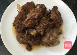 家乡焖鹅的做法图解12