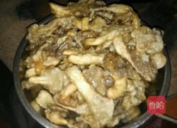 红薯粉炸平菇的做法图解5