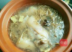 三七须根炖猪蹄的做法图解6