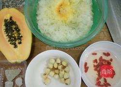 丰胸木瓜银耳汤的做法图解3