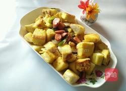 黄金炒馍的做法图解9