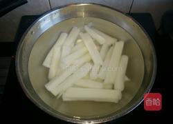 茄汁辣炒年糕的做法图解2