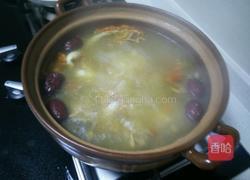 虫草花玉米排骨汤的做法图解4