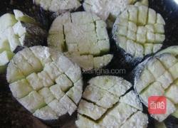 菊花茄子的做法图解5