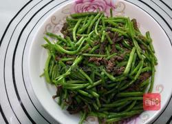 芦蒿炒牛肉丝的做法图解6