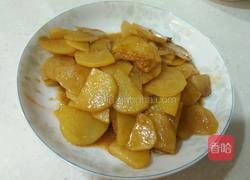 黄豆酱烧土豆片的做法图解7