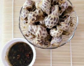白灼花螺[图]